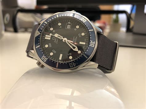 omega seamaster gray